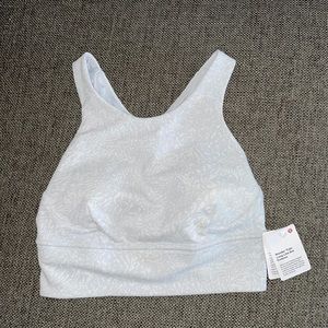 NWT Lululemon Wunder train long line bra SZ 4